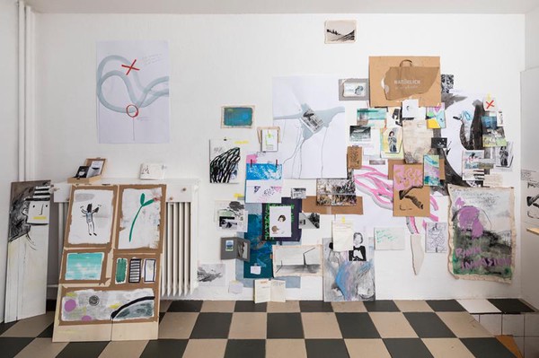 Ausstellungsdokumentation im Atelier 17 QMfür Jannika Seybold am 26.11.2019
