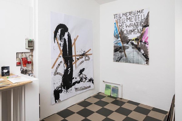 Ausstellungsdokumentation im Atelier 17 QMfür Jannika Seybold am 26.11.2019