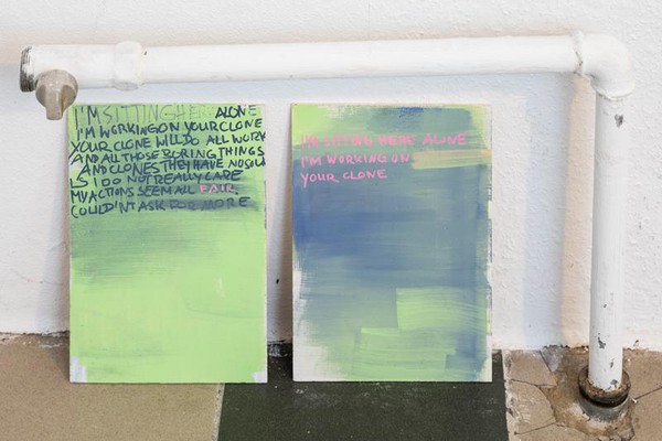 Ausstellungsdokumentation im Atelier 17 QMfür Jannika Seybold am 26.11.2019