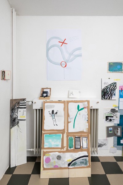 Ausstellungsdokumentation im Atelier 17 QMfür Jannika Seybold am 26.11.2019