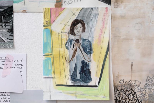 Ausstellungsdokumentation im Atelier 17 QMfür Jannika Seybold am 26.11.2019